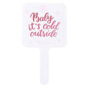 Prolux Cosmetics Christmas Handheld Mirror Mirror White Smoke