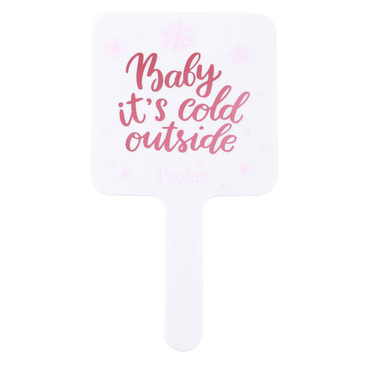 Prolux Cosmetics Christmas Handheld Mirror Mirror White Smoke
