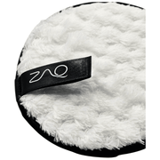 ZAQ Skin & Body Microfiber Makeup Remover Puff - Cleansing Puff Light Gray White,Black