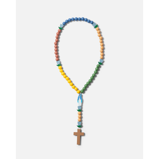 Be A Heart Mary's Prayer DIY Rosary Kit rosary kit White Smoke