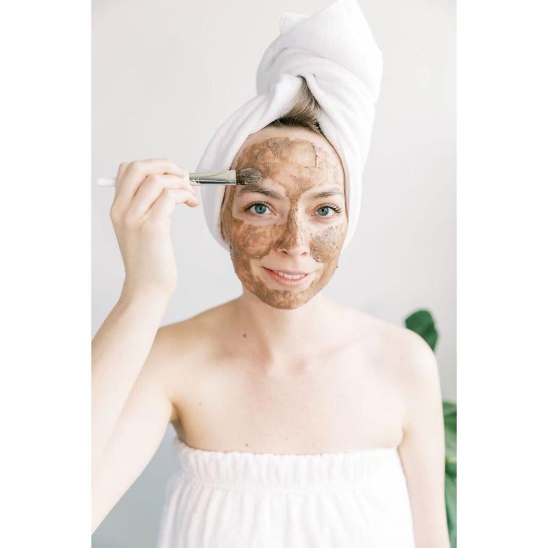 Una Biologicals® Rhassoul Gentle Cleanse Herbal Face Mask | Face Care | Una Biologicals Skin Care Clay Mask Light Gray