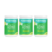 Further Food Matcha Collagen Peptides Powder Collagen Beige 3 Pack