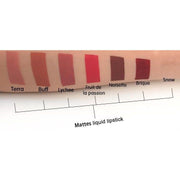 EpiLynx Color Intense Liquid Lipsticks & High Shine Lip Glosses – Vegan, Gluten-Free, Long-Wear Rosy Brown Fruit de la Passion (Matte),Terra (Matte),Skinny Dip (Gloss),Frost Bite (Gloss),Sweet Tooth (Gloss),Funfetti (Gloss)