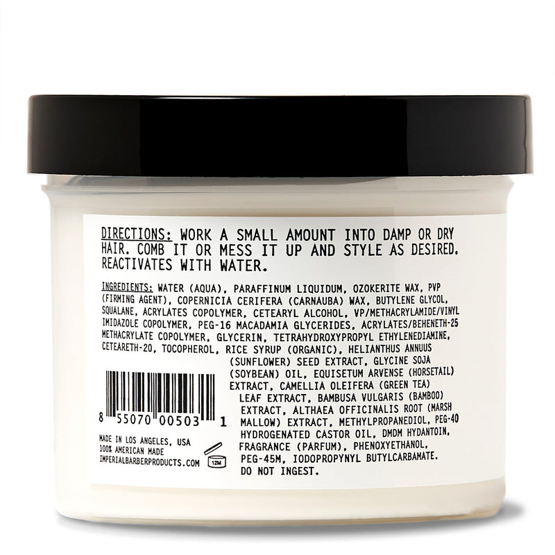 Imperial Barber Products Matte Pomade Paste - 5 oz. Hair White Smoke