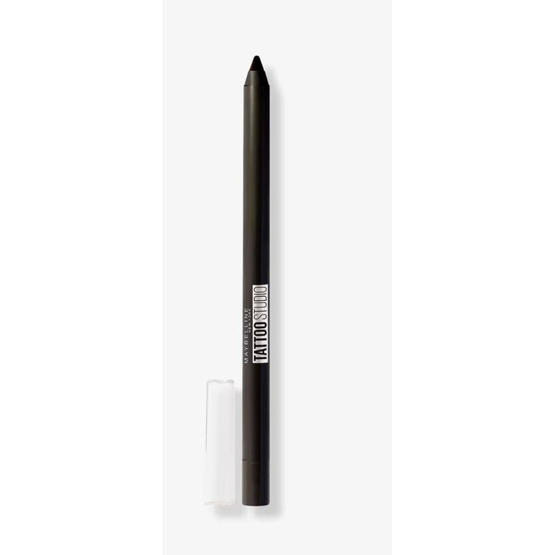 Maybelline TattooStudio Sharpenable Gel Pencil Eyeliner, 900 Deep Onyx, 0.04 oz