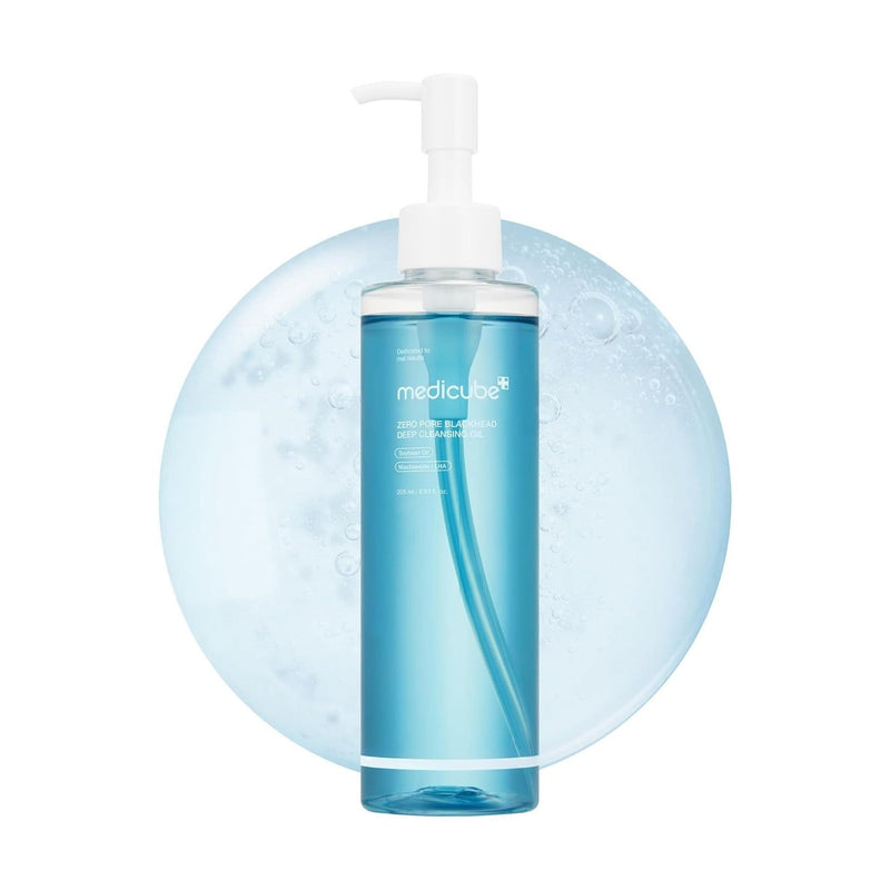 AsiaBeautyMall Medicube Zero Pore Blackhead Deep Cleansing Oil Cleansing Oil White Smoke