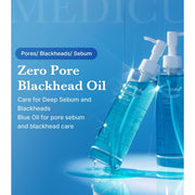 AsiaBeautyMall Medicube Zero Pore Blackhead Deep Cleansing Oil Cleansing Oil Cornflower Blue