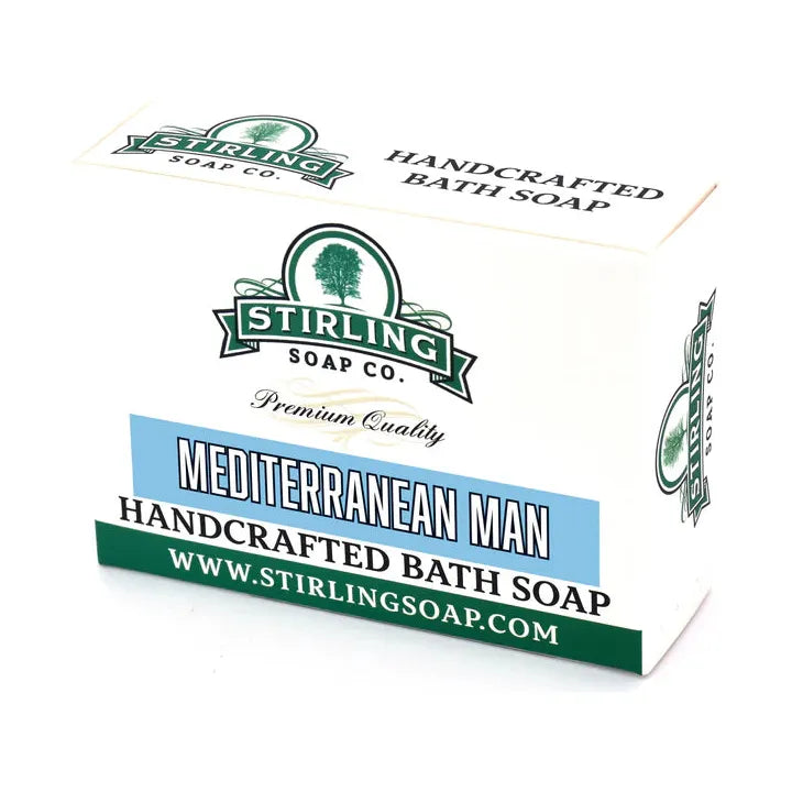 Stirling Soap Co Stirling Soap Co. Mediterranean Man Shampoo Bar 3.8 oz Shampoo Bar Dark Slate Gray