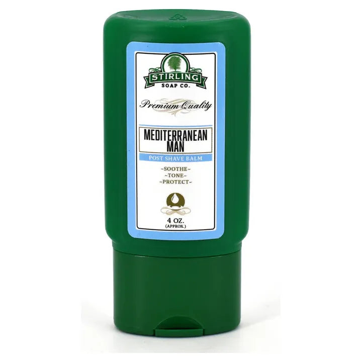 Stirling Soap Co Stirling Soap Co. Mediterranean Shaving Collection Shaving Set Lavender Post Shave Balm 4oz