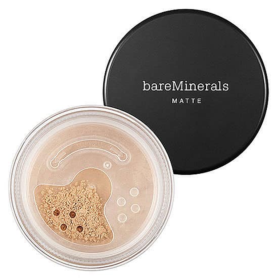 Nava Beauty bareMinerals Matte Foundation Broad Spectrum SPF 15 Dark Salmon Medium