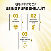SiberianGreen.com Golden Mountains Shilajit Resin 100g: Pure Altai Mountains Shilajit by Siberian Green Body Wash White Smoke
