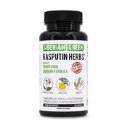 SiberianGreen.com Rasputin Herbs with Horny Goat Weed Maca Root Complex 60 Caps Herbal White Smoke