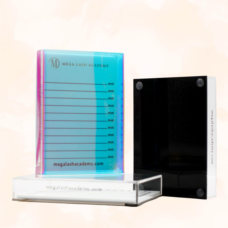 Mega Lash Academy Mega Lash Tile Lash Tile Beige Rose Gold,Iridescent,Black