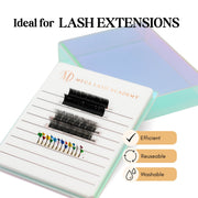 Mega Lash Academy Mega Lash Tile Lash Tile White Smoke Rose Gold,Iridescent,Black
