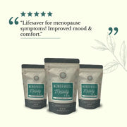 Euphoric Herbals Menopause Melody Tea Herbal Tea Seashell 60 Cup Servings,30 Cup Servings