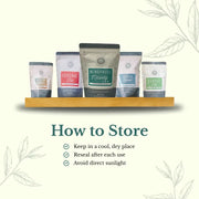 Euphoric Herbals Menopause Melody Tea Herbal Tea Seashell 60 Cup Servings,30 Cup Servings