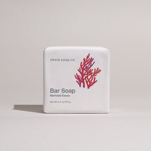 Shore Soap Co. Mermaid Kisses Bar Soap Bar Soap Light Gray Single Bar,3 for $24
