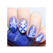 UberChic Beauty Mermaid's Tale - Holographic Polish Regular Polish Dark Slate Blue