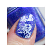UberChic Beauty Mermaid's Tale - Holographic Polish Regular Polish Dark Slate Blue