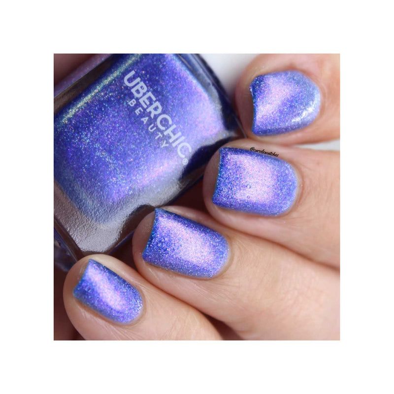 UberChic Beauty Mermaid's Tale - Holographic Polish Regular Polish Dark Gray