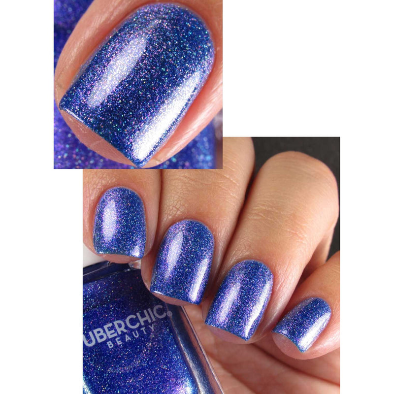 UberChic Beauty Mermaid's Tale - Holographic Polish Regular Polish Rosy Brown