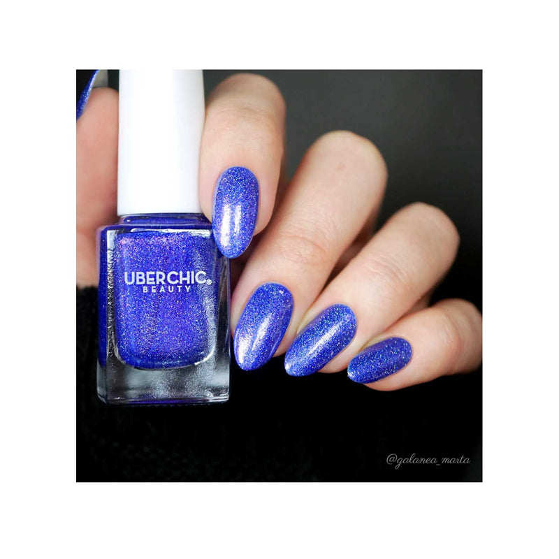 UberChic Beauty Mermaid's Tale - Holographic Polish Regular Polish Black