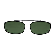 eyekeeper.com Metal Frame Polarized Lens Clip on Sunglasses C62(52MMx32MM) Sunglasses Dark Slate Gray G15