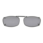 eyekeeper.com Metal Frame Polarized Lens Clip on Sunglasses C79(50MMx31MM) Sunglasses Dark Gray Grey