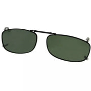 eyekeeper.com Metal Frame Polarized Lens Clip on Sunglasses C85(51MMx29MM) Sunglasses White Smoke G15