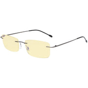 eyekeeper.com Metal Rimless Blue light Blocking Readers TMWK9 Eyeglasses Bisque Gunmetal / without magnification,Gunmetal / +0.50,Gunmetal / +0.75,Gunmetal / +1.00,Gunmetal / +1.25,Gunmetal / +2.00,Gunmetal / +2.25,Gunmetal / +2.50,Gunmetal / +2.75,Gunmetal / +3.00,Gunmetal / +3.50