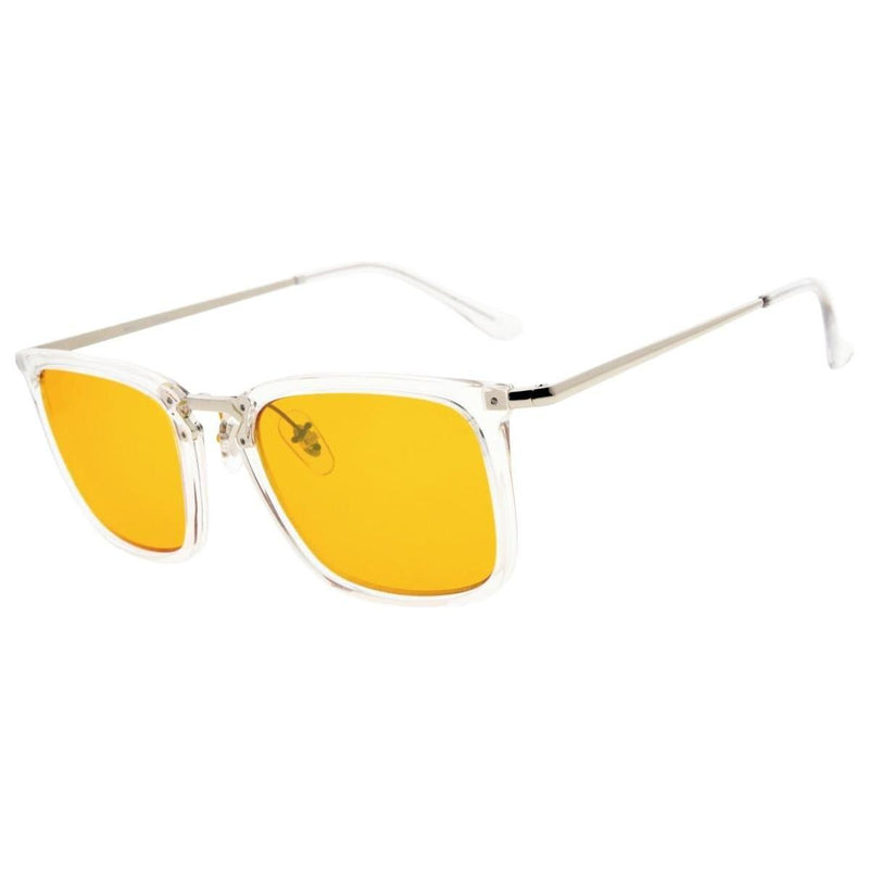 eyekeeper.com Blue Light Blocking Reading Glasses DSDT7141 Eyeglasses Gold Clear / without magnification,Clear / +1.00,Clear / +1.25,Clear / +1.50,Clear / +1.75