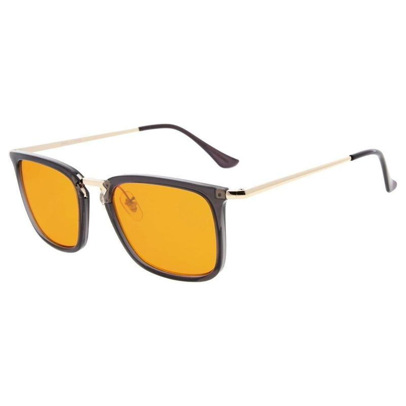 eyekeeper.com Blue Light Blocking Reading Glasses DSDT7141 Eyeglasses Goldenrod Grey / without magnification,Grey / +1.00,Grey / +1.25,Grey / +1.50,Grey / +1.75,Grey / +2.00