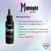 Medusa's Makeup Midnight Proof Setting Spray Light Gray