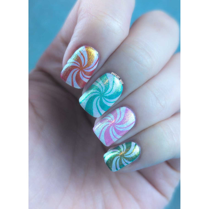 UberChic Beauty Mint To Be Stamping Plate Gray
