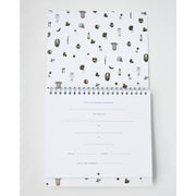 Be A Heart Christian Baby Milestone Calendar calendar Lavender