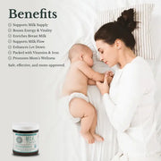 Euphoric Herbals Milk Machine - Breastfeeding Supplement Breastfeeding Capsules Lavender 7-10 Day Supply,15-20 Day Supply,30-40 Day Supply