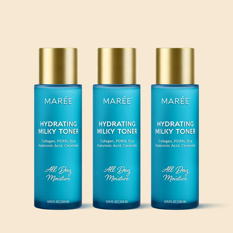 Maree Milky Rice Hydrating Toner Antique White 3 items - Best price