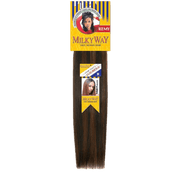 VIP Extensions Milky Way Yaky Bulk, 18" Hair Extension Dark Slate Gray 27,P27/30   Half pack,280