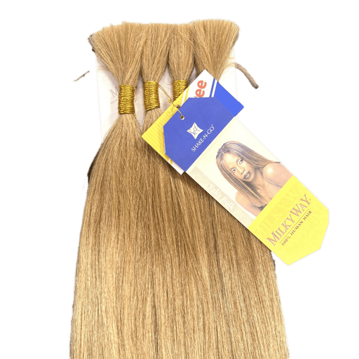 VIP Extensions Milky Way Yaky Bulk, 18" Hair Extension Black 27
