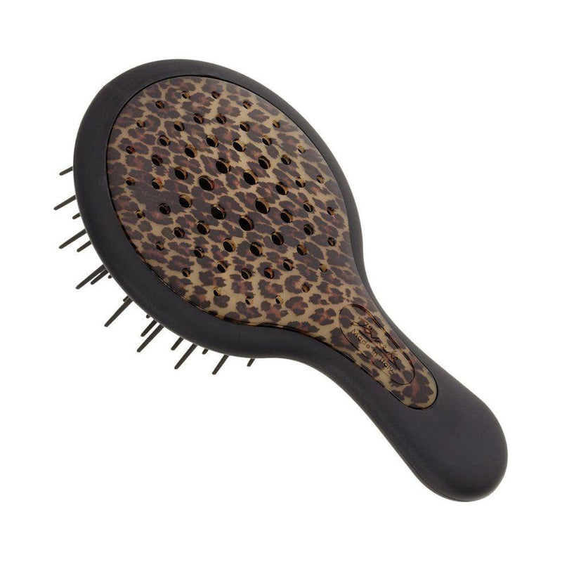 Janeke Janeke Mini Superbrush Spotted and Black - Model No. 71SP220NER MAC Hair Brush Dark Slate Gray