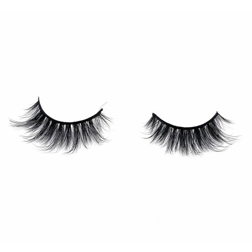 VIP Extensions VIP Mink Fur Eyelashes, Purple Box Strip Lashes White Smoke HD045