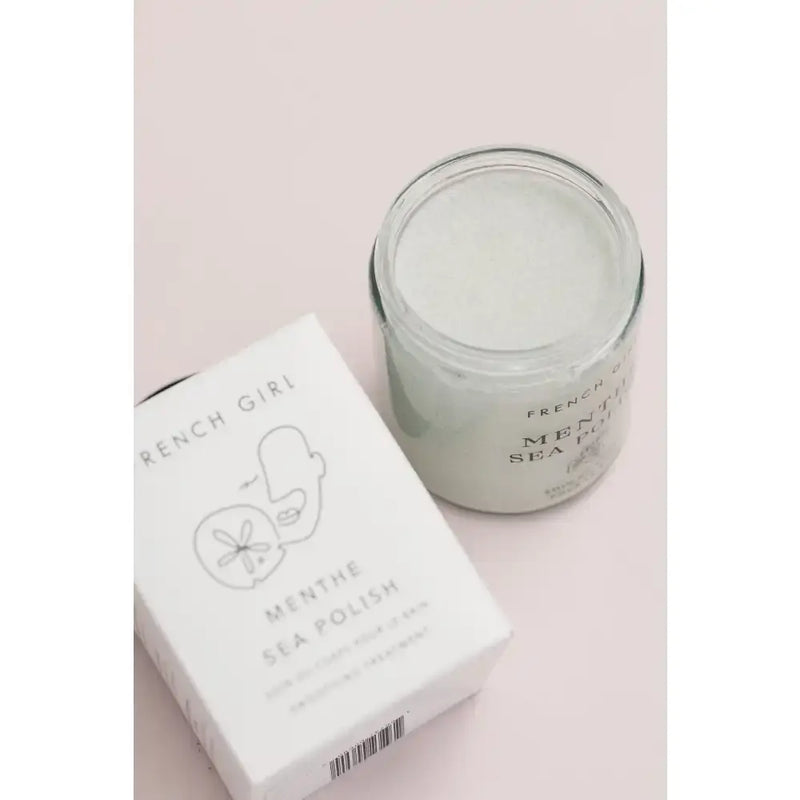 FRENCH GIRL Mint Body Polish Bath & Body Light Gray