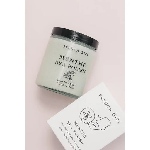 FRENCH GIRL Mint Body Polish Bath & Body Light Gray