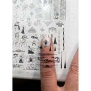 UberChic Beauty Transparent Design Guide MEGA Set: Miscellaneous Tool Light Gray