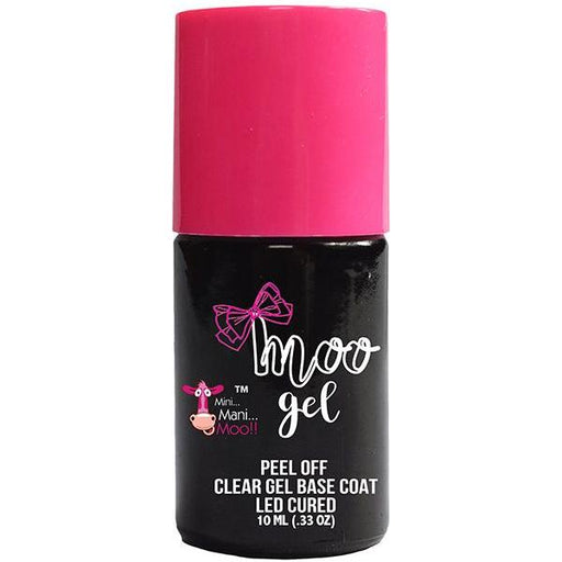 minimanimoo Moo Gel™ Peel Off Base Coat Nail Polish Dark Slate Gray