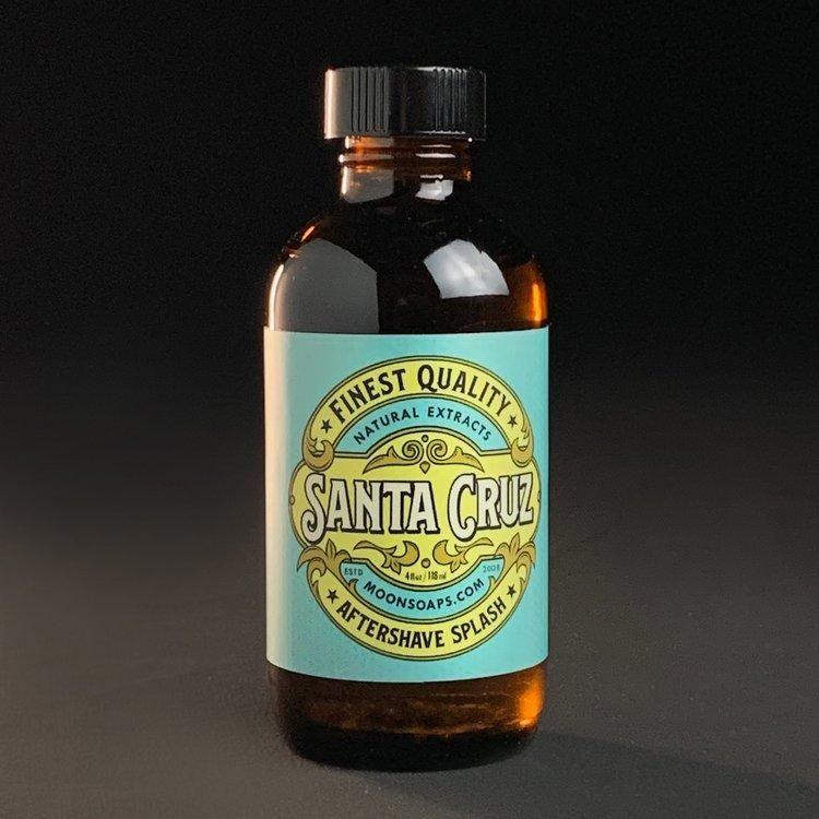 Moon Soaps Moon Soaps Santa Cruz Aftershave Splash 4 Oz Aftershave Splash Black
