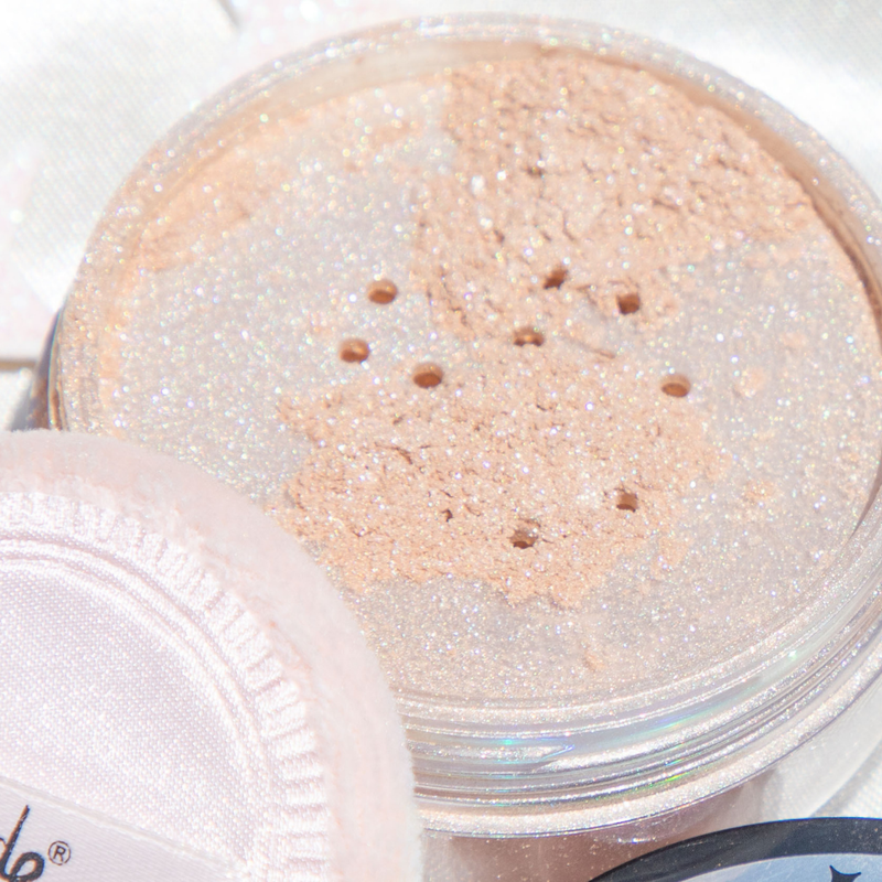 Rude Cosmetics Moon Halo Face & Body Shimmer Highlighter Light Gray Milky Way