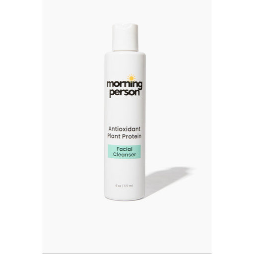 Morning Person Beauty Antioxidant Plant Protein Face Cleanser Cleanser White Smoke