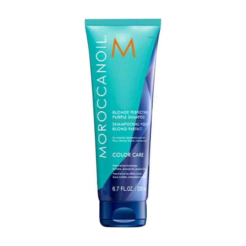 Nava Beauty Moroccanoil Blonde Perfecting Purple Shampoo 6.7 OZ Hair White Smoke Default Title