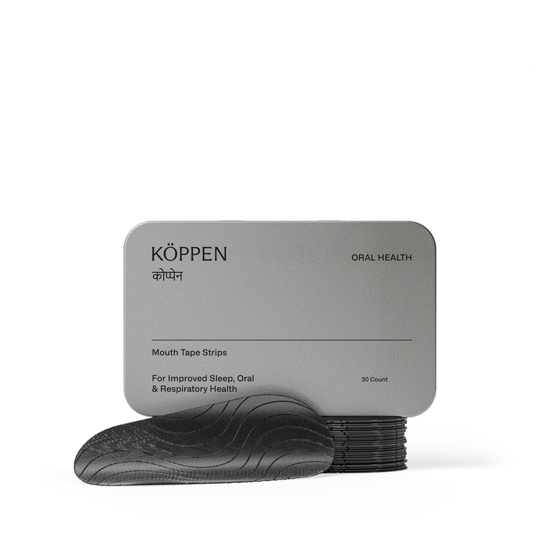 KÖPPEN Myofunctional Mouth Tape Dark Gray